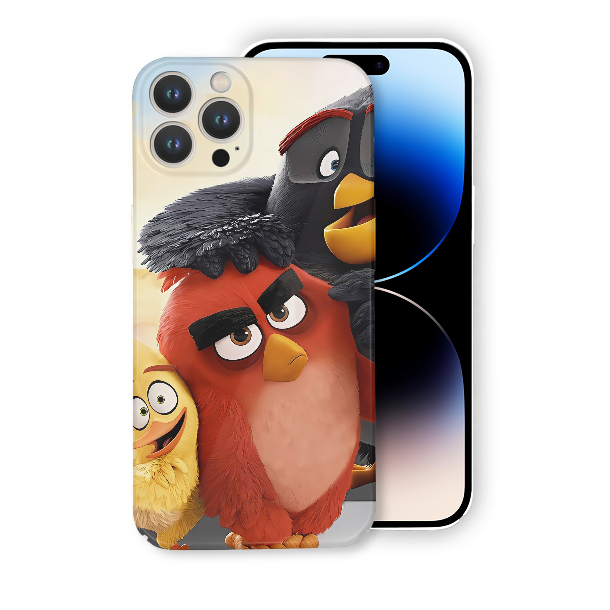 （画像用） Angry Birds アングリーバード 【iPhone 14シリーズ対応】ハードケース